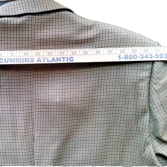 4 Season Silk & Worsted Wool Tweed Sports Coat - Picture 7 of 10